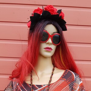 Okulary przeciwsłoneczne w stylu vintage: Funky Vintage Style Retro Vibe Red Okulary przeciwsłoneczne