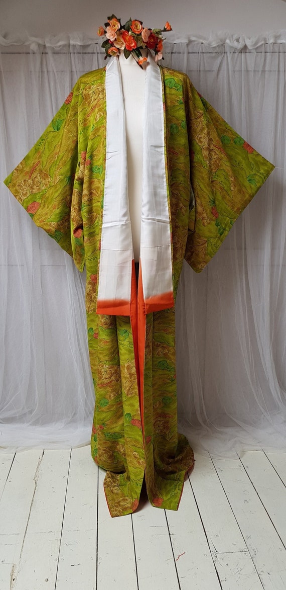 Gorgeous Vintage 1970s/80’s Japanese Lime Green Si