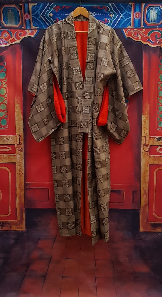 Vintage Kimono: Stunning Mens Vintage Antique 192… - image 1