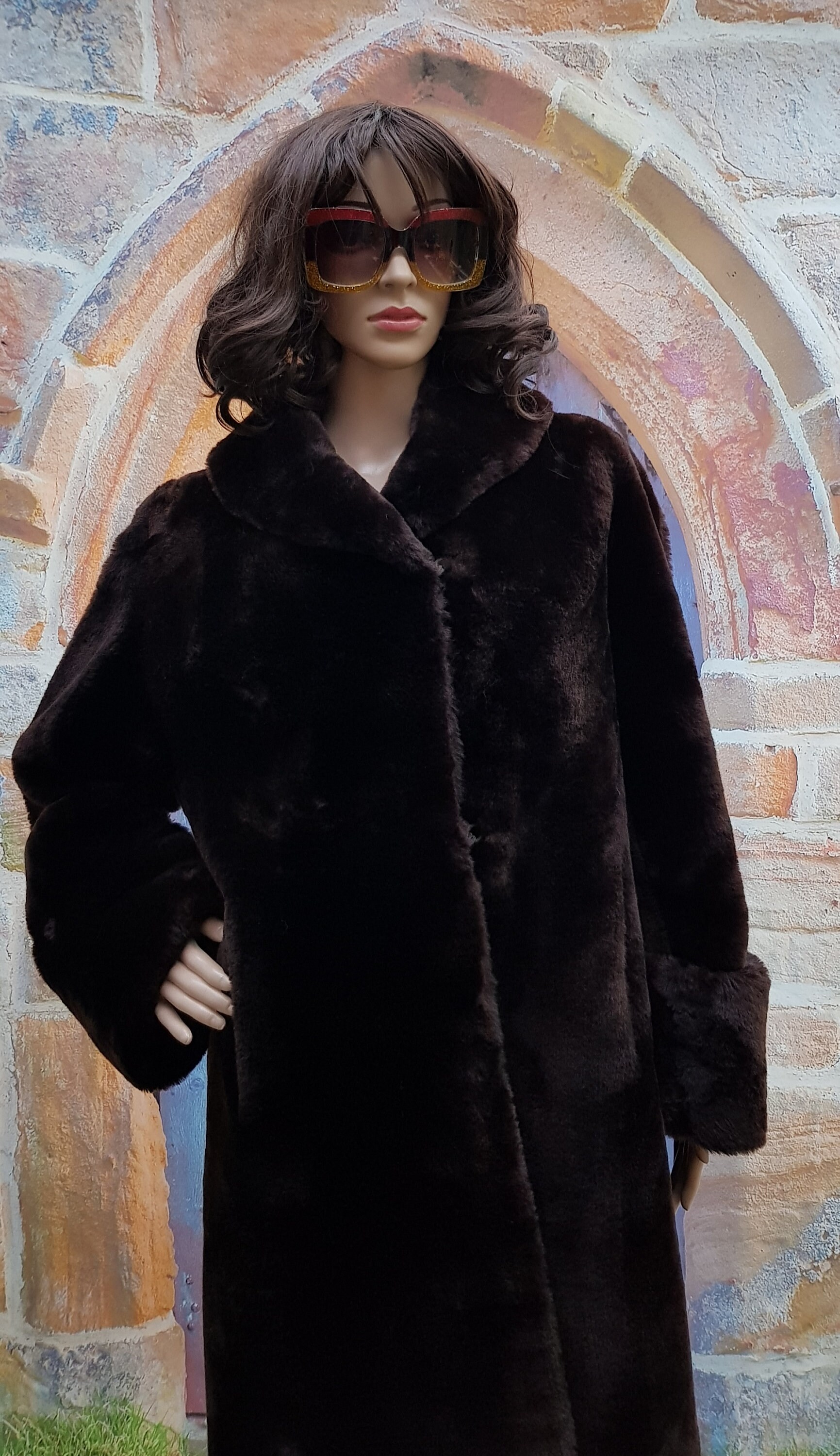 Royal castor beaver lamb coat sale