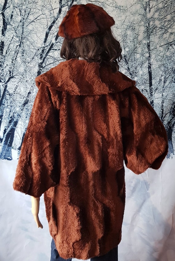 Vintage Coat: Fantastic Vintage 1960s / 1970s Japanese Oriental