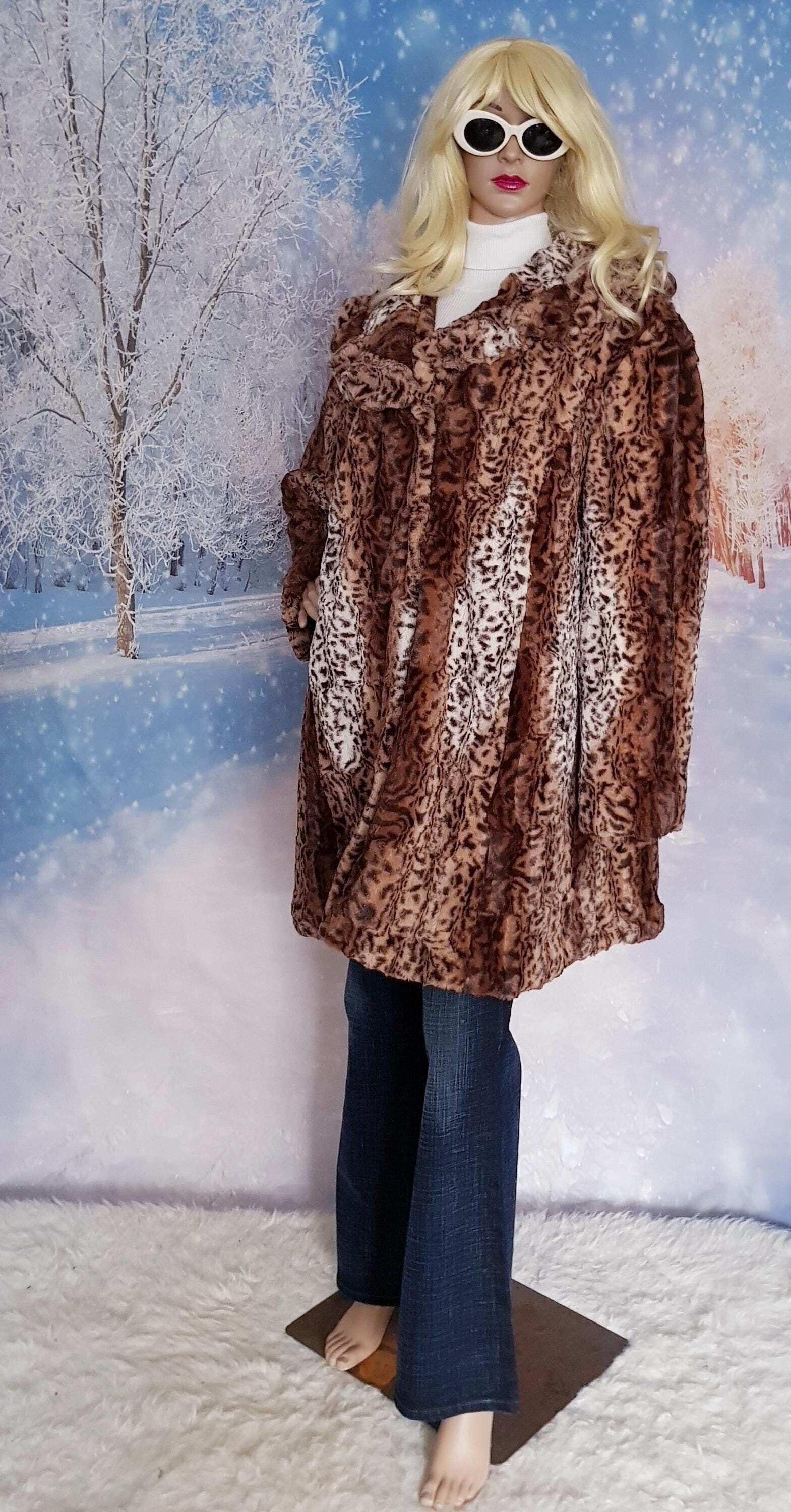 Dennis Basso Leopard Coat - Etsy display picture 1