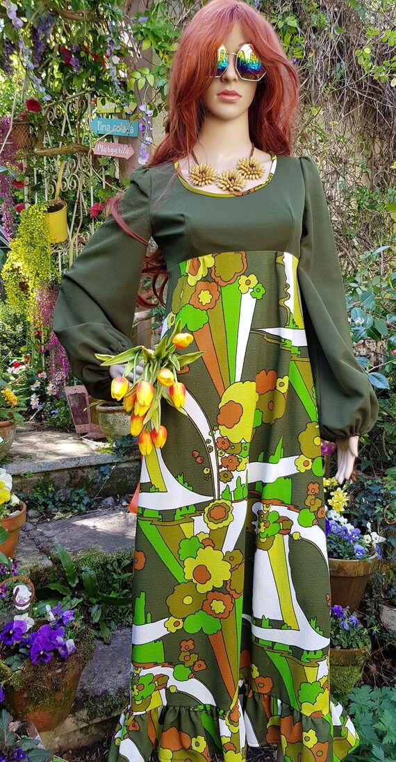 green emerald velvet dress Sonoma Maxi Dress Medium main image 1