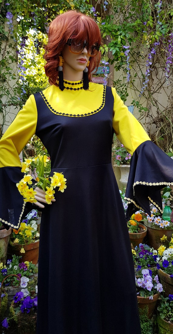 UK 8/10 (US 4/6) Bonkers Epic Vintage 1960’s/1970… - image 7