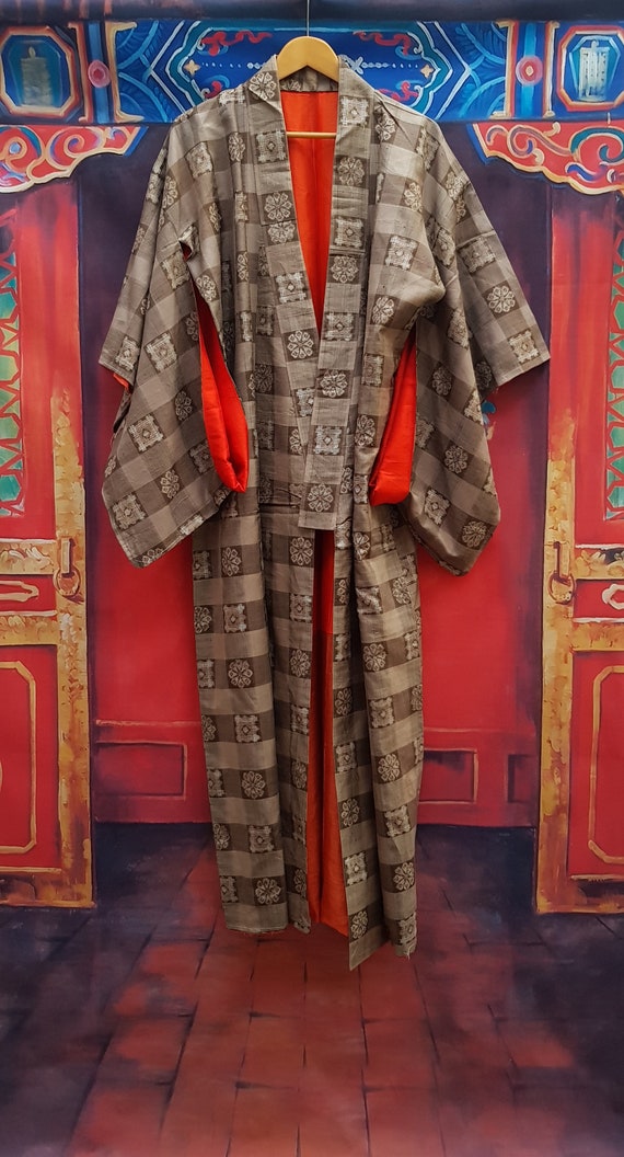 Vintage Kimono: Stunning Mens Vintage Antique 192… - image 3