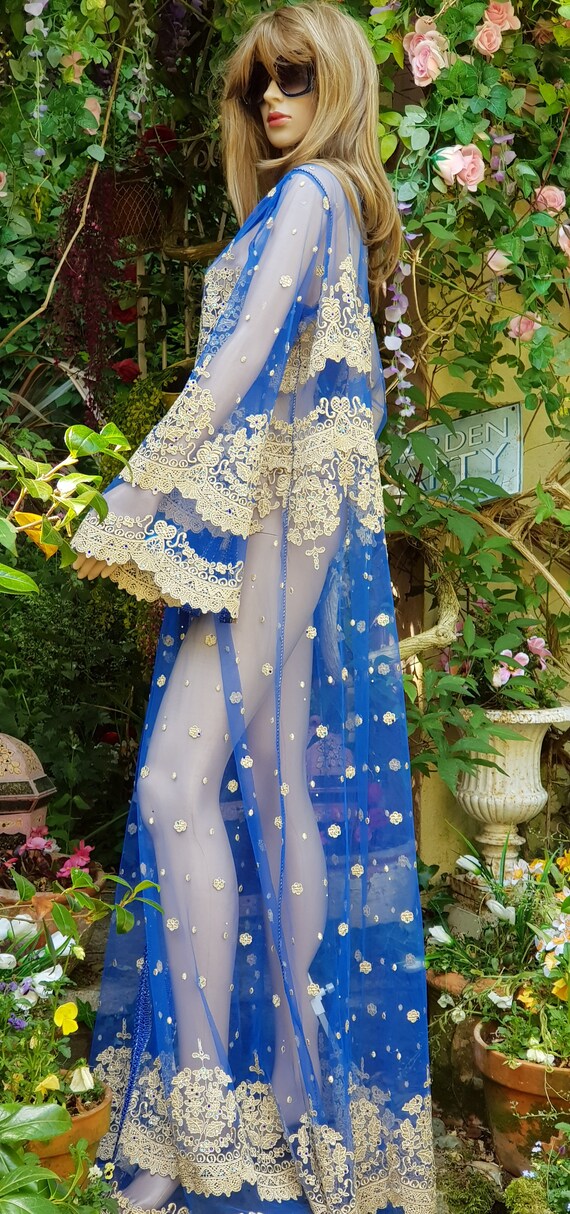 Vintage Kaftan: Stunning Vintage 1970s/80s Royal … - image 3