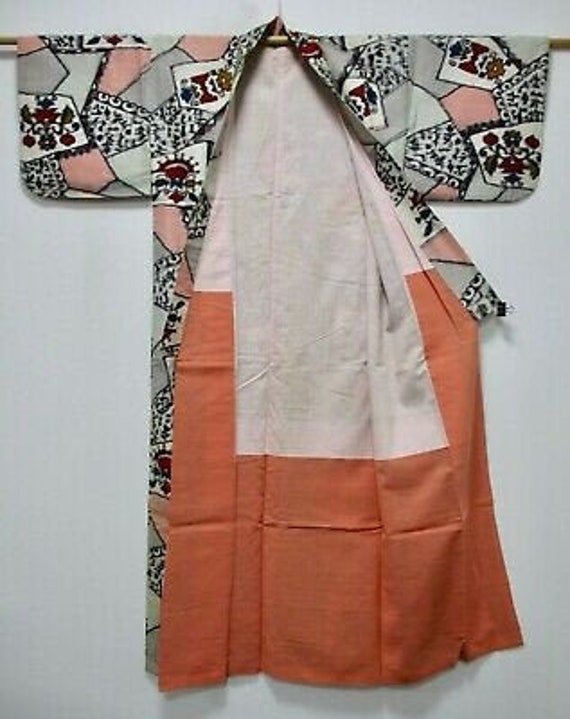 Vintage Kimono: Stunning Vintage Antique 1920s Me… - image 3