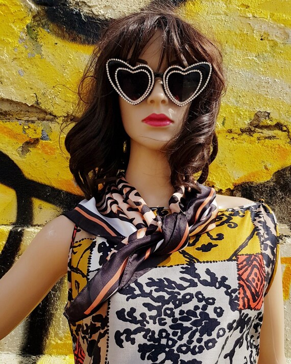 Gafas de corazon negras new arrivals
