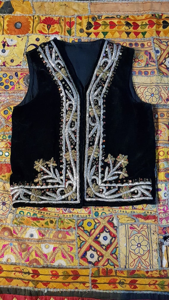 Vintage Waistcoat: Fantastic Antique / Vintage Afg