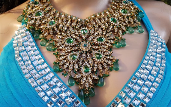 Green costume jewellery sale