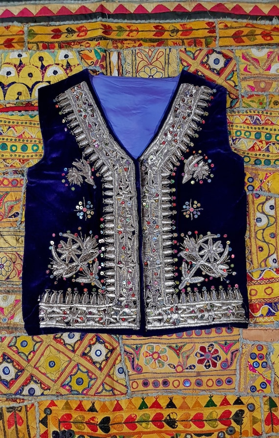 Vintage Waistcoat: Gorgeous Antique / Vintage Afg… - image 2