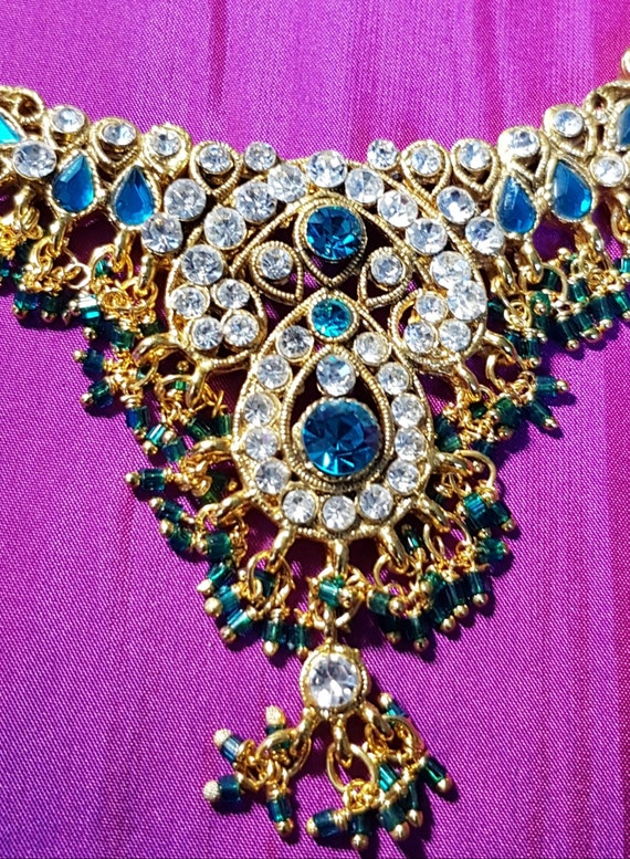 Vintage Necklace: Beautiful Vintage Turquoise /.Aq