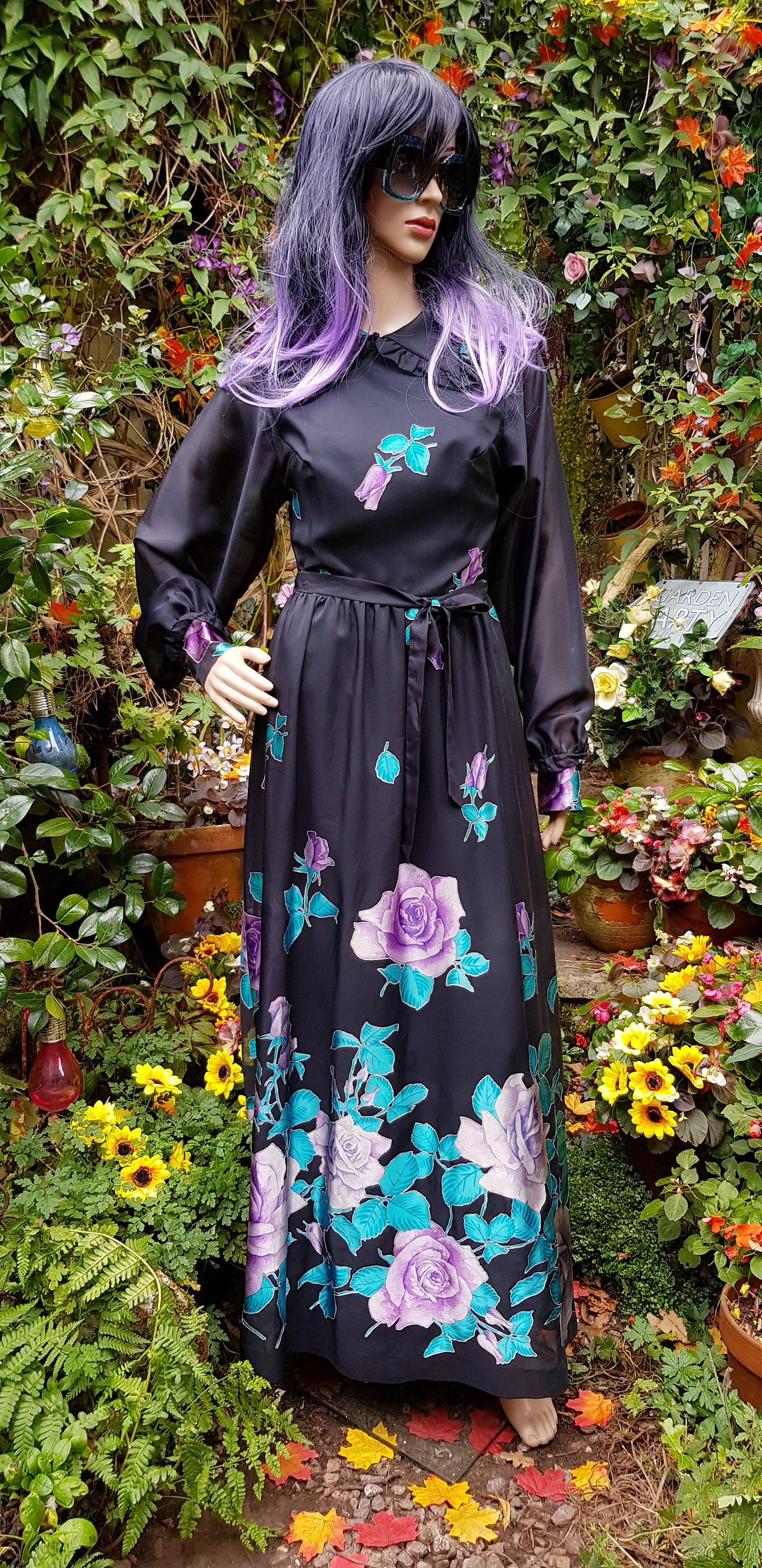 chinese dress ladies Lucy Paris - Wisteria Maxi Dress main image 0