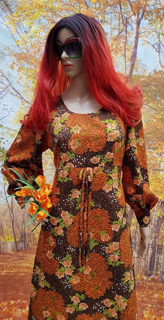 yellow dress with apples Sunshine & Apples Cotton Ruffle Dress main image 1