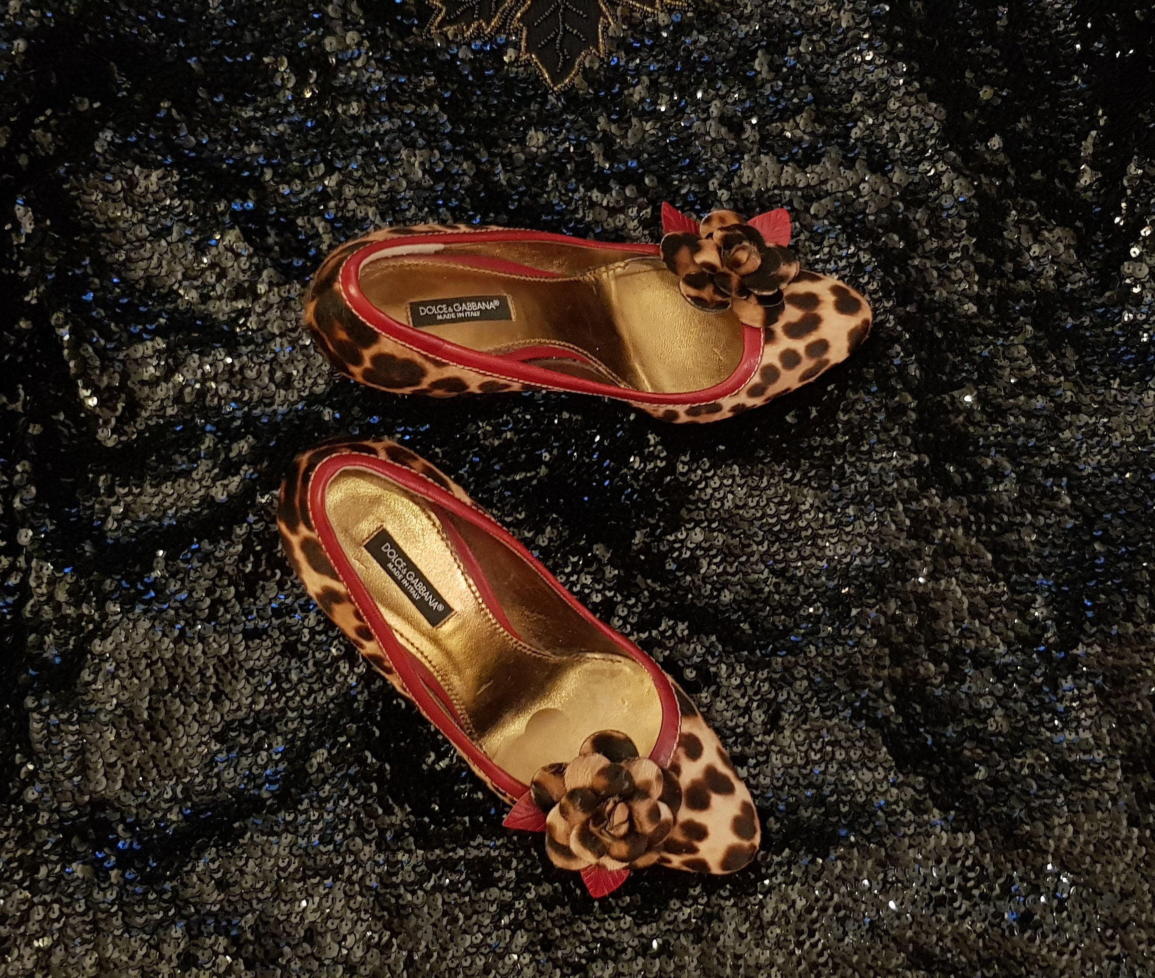 Vintage Shoes: Groovy Vintage Leopard Print 