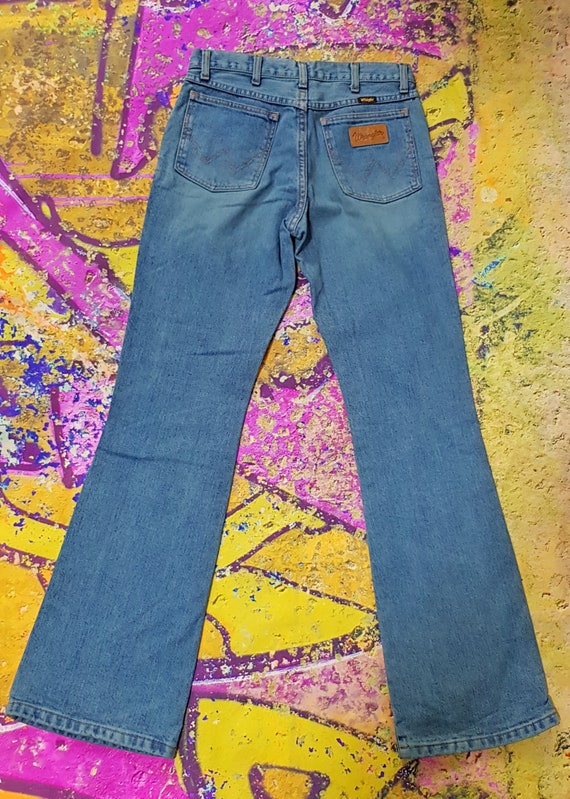 Fab Vintage Early 1990s Mid Blue Denim 