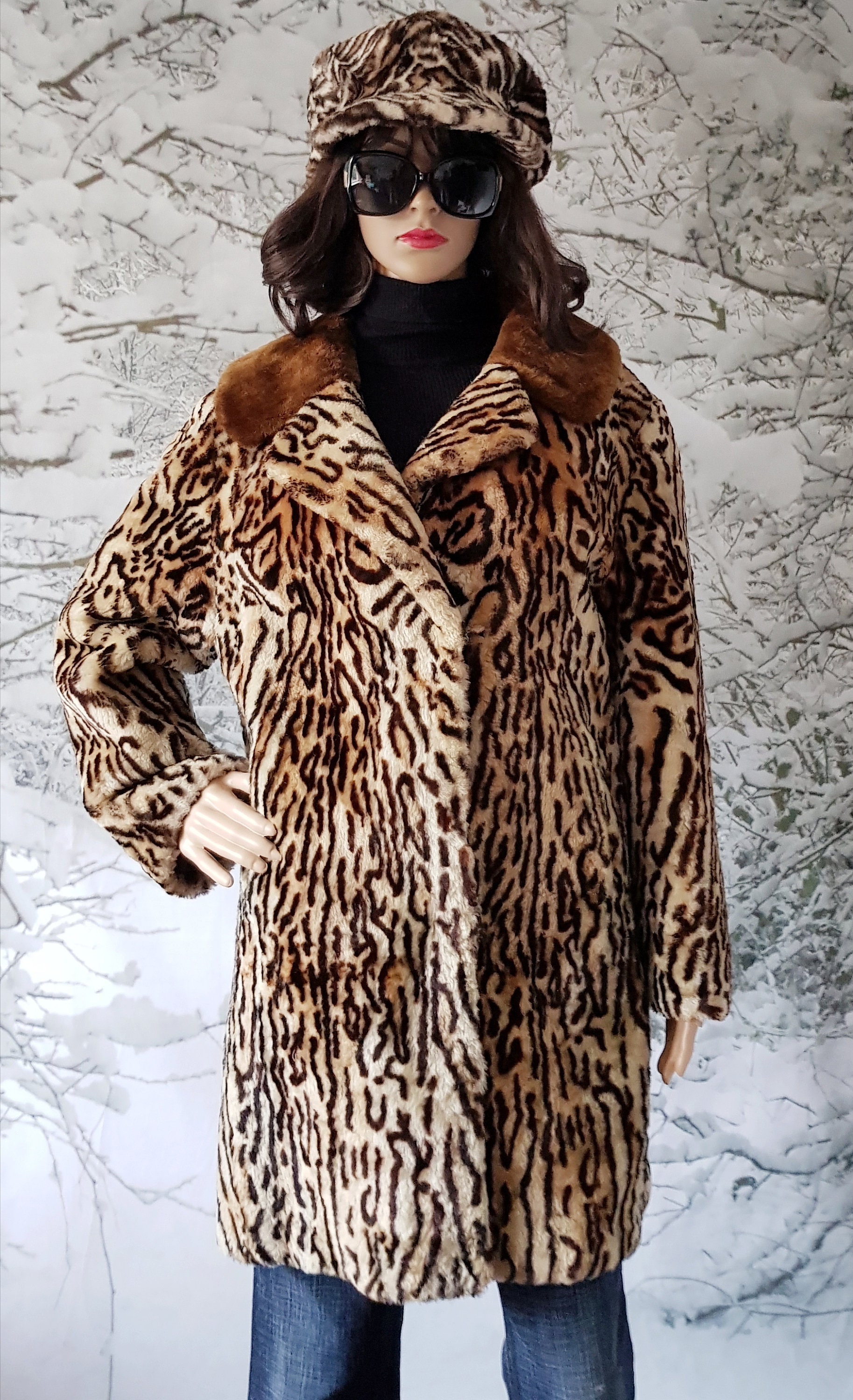 Vintage Coat: Beautiful Vintage 1950/60's Beaver Lamb 