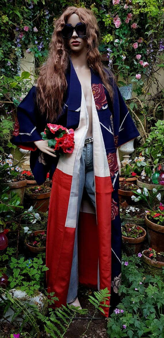 Plus size shop japanese kimono