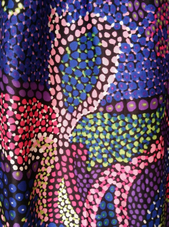 Vintage Skirt: Fabulous Vintage 1970s Psychedelic… - image 8