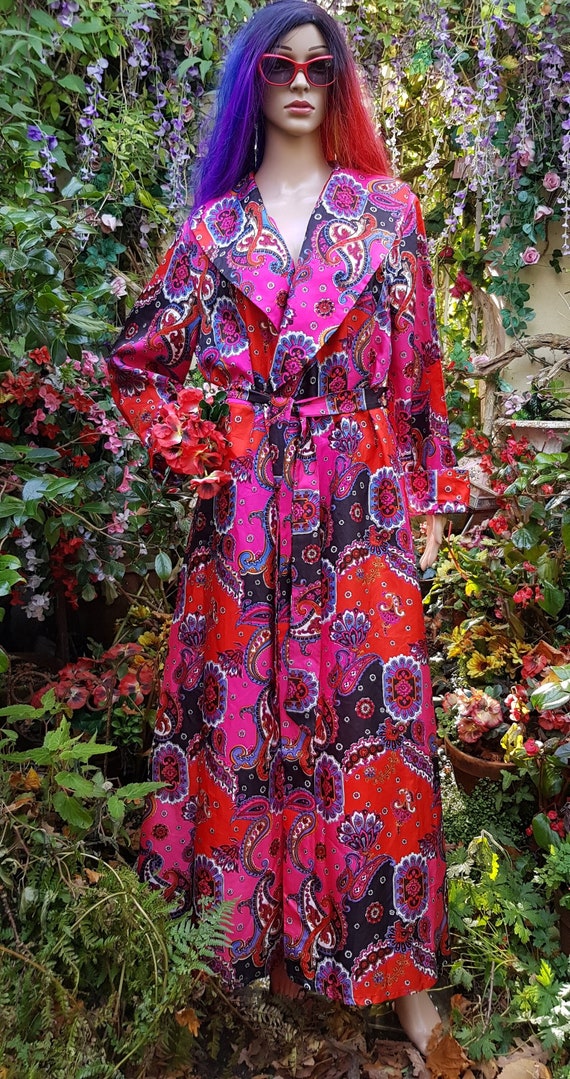 Vintage style dressing gowns clearance uk