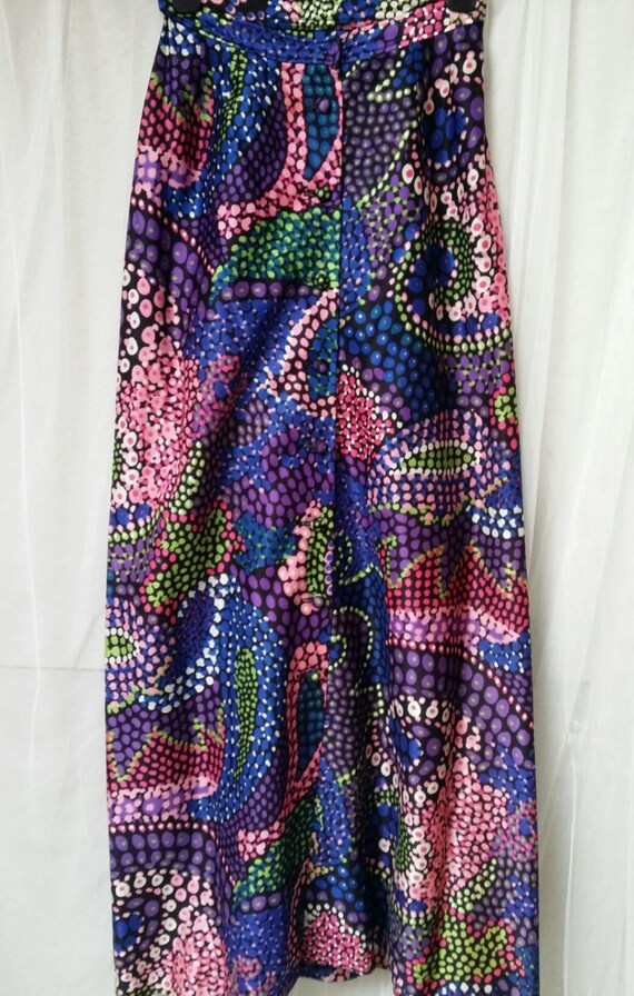 Vintage Skirt: Fabulous Vintage 1970s Psychedelic… - image 6