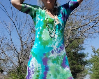 EMERALD COAST Sexy Tie Dye Dress, All Sizes!