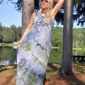 MONET Ice Dye Maxi Dress