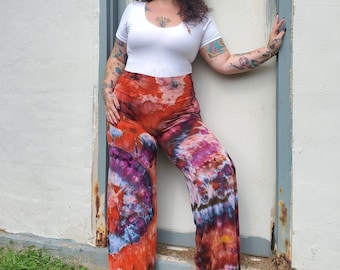 PAGODA Ice Dye Palazzo Pants, XS-3XL