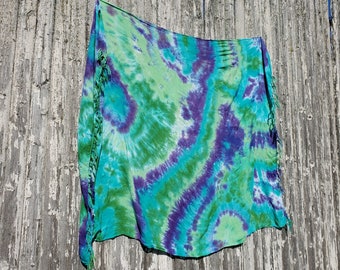 Emerald Coast Tie Dye Beach Sarong with Fringes, 3 Sizes