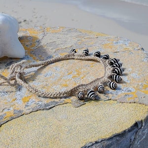 Natural ZEBRA Shells Choker or Necklace image 1