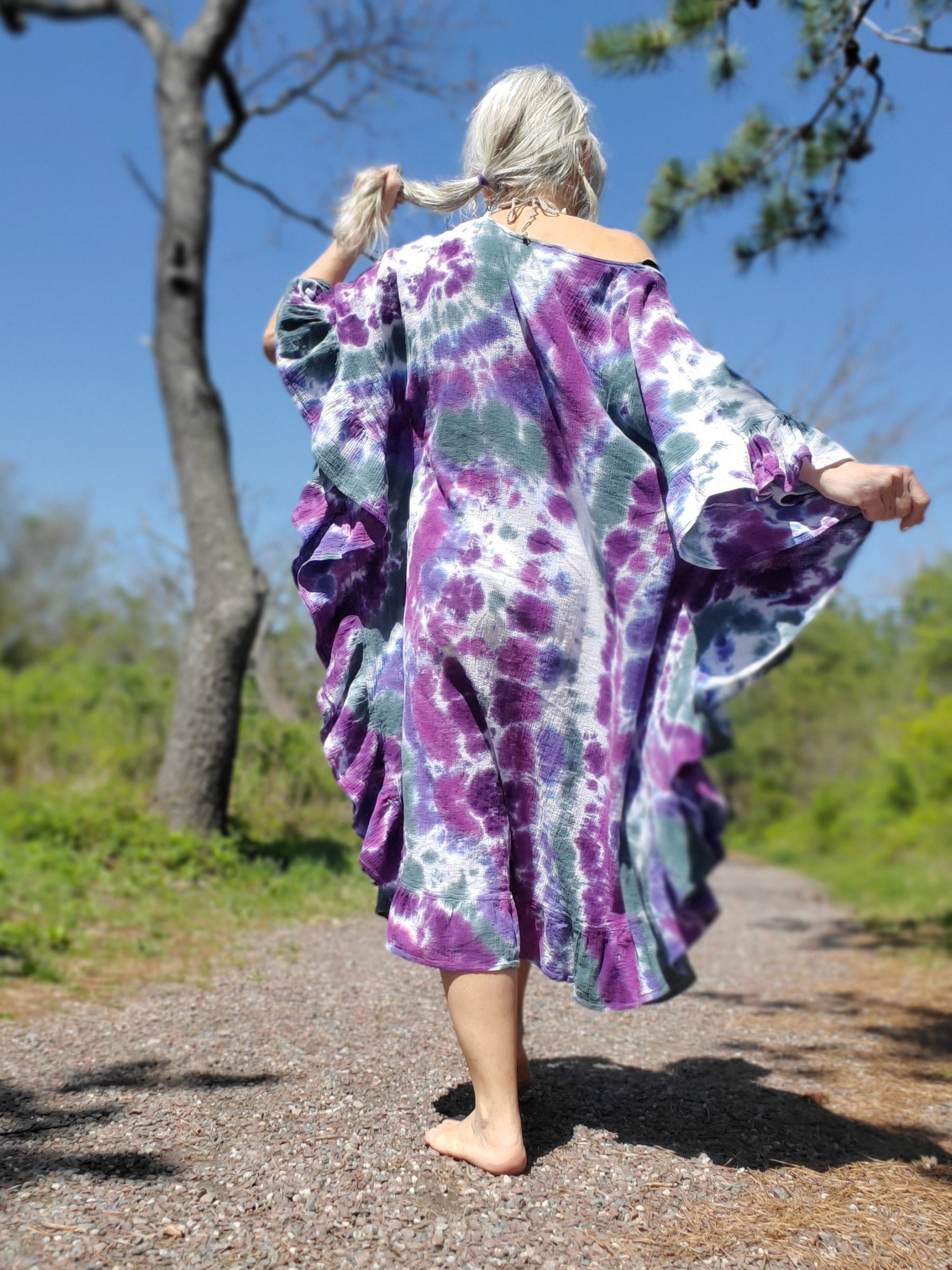 Plus Size Gauze Dress Etsy Canada