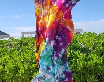 Rainbow Galaxy Tie Dye Kaftan