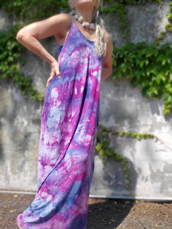 chinese dress ladies Designer Dark Purple Maxi Dress | High Low Hem Dress | Shahida Parides Large