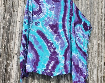 Pretty Tie Dye Beach Sarong in 3 Sizes, HAWAII