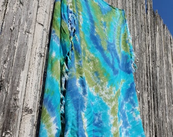 SEAWEED Tie Dye Beach Sarong in 3 Sizes
