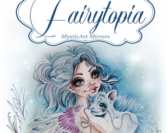 Fairytopia Coloring Book for kids & adults