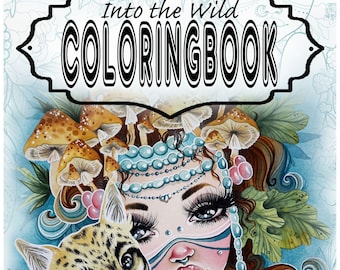 Into The Wild PDF Coloring Book digital