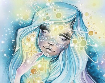 Surrealism Manga Comic Fairyart Painting By Mysticartmirrors