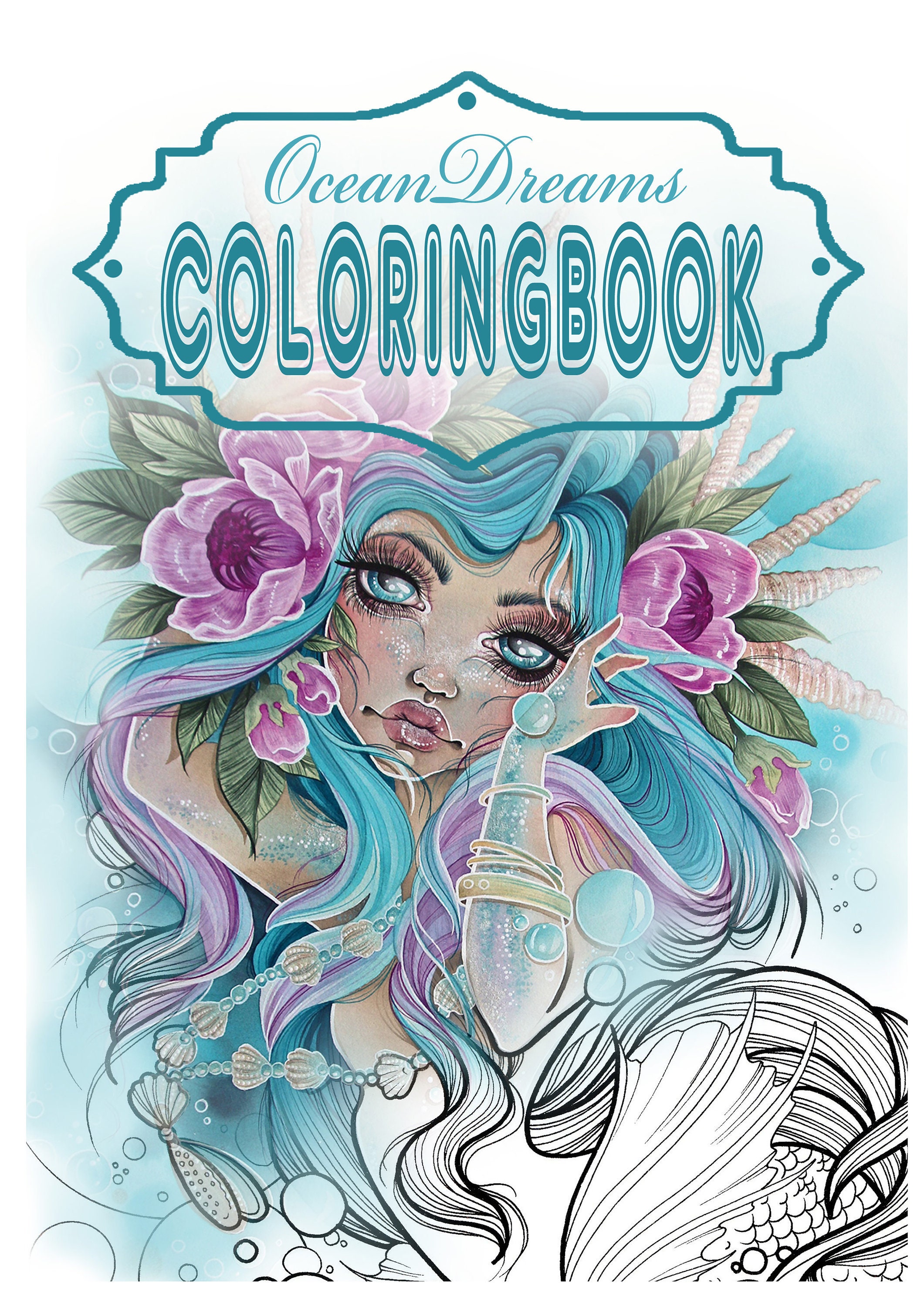 Color & Frame - By The Sea (adult Coloring Book) - By New Seasons