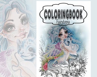 Fairytopia PDF Coloring Book