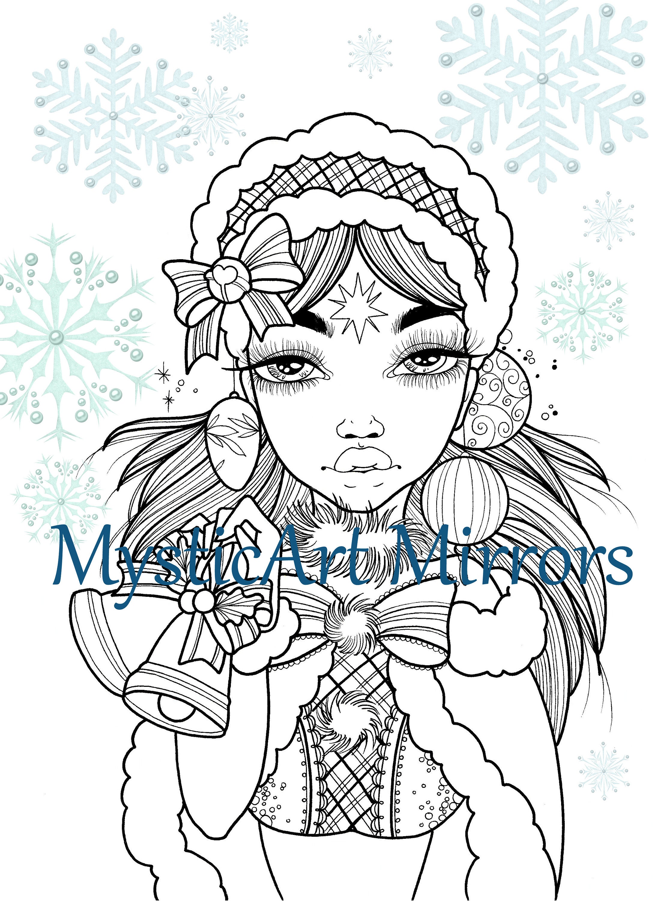 Coloring Set Christmas PDF Digital Download Printable - Etsy