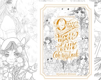 Once Upon a Time PDF ColoringBook digital
