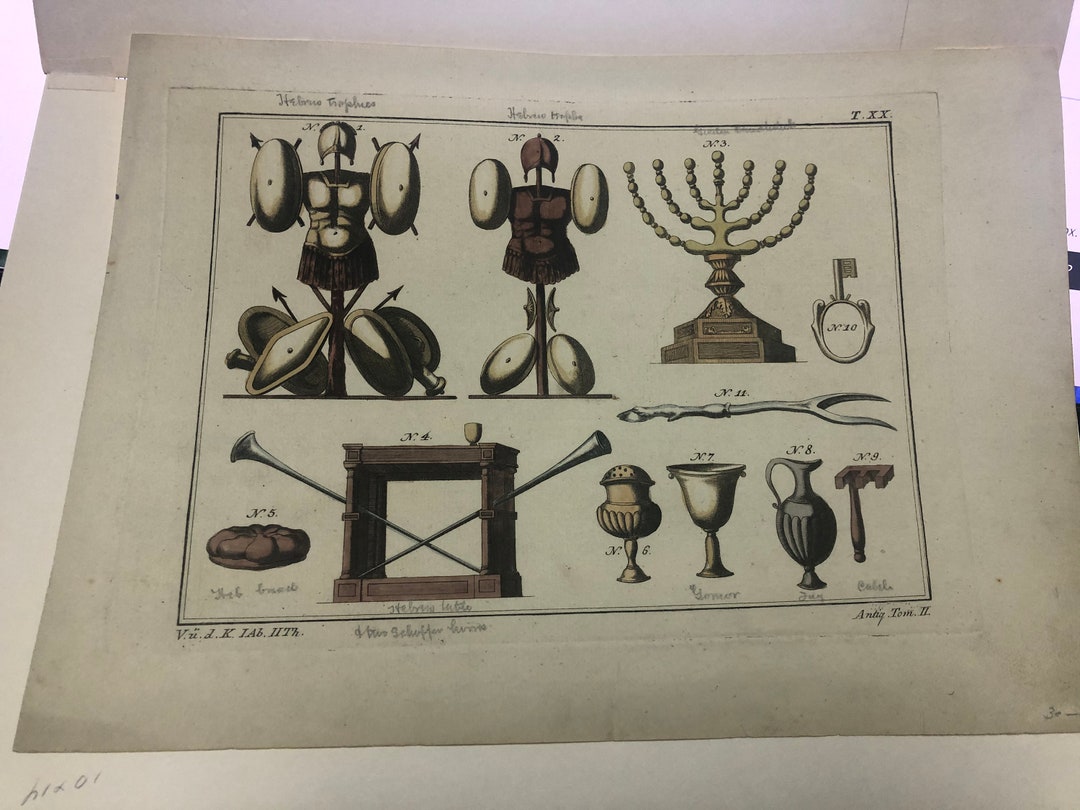 Hebrew Trophies Hebrew Shofar horns Hebrew jug engraved Etsy.de