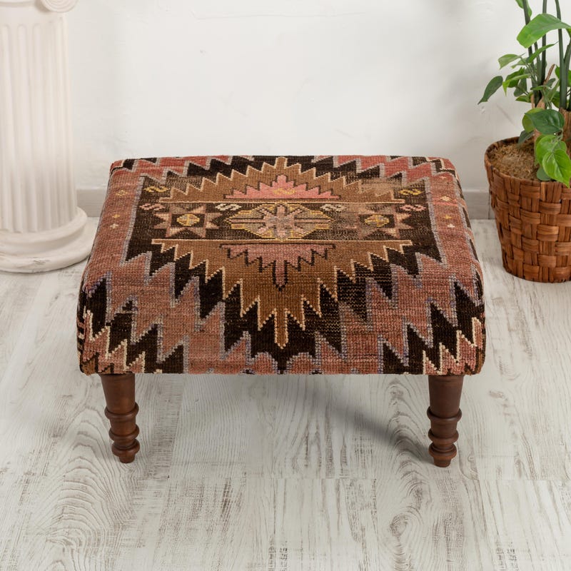 Kilim Ottoman Coffee Table