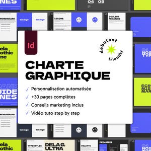 Modello di statuto grafico personalizzabile per InDesign