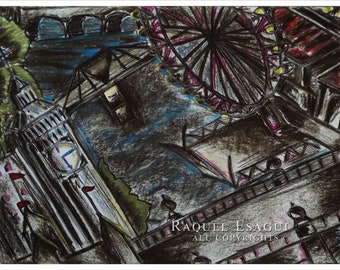 Sweet London- Print Art