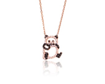 Baby Panda Necklace, Baby Panda Charms, Lovely Baby Pandae Necklaces, Baby Panda Jewelry, Baby Panda Necklaces, Animal Necklaces, Animal
