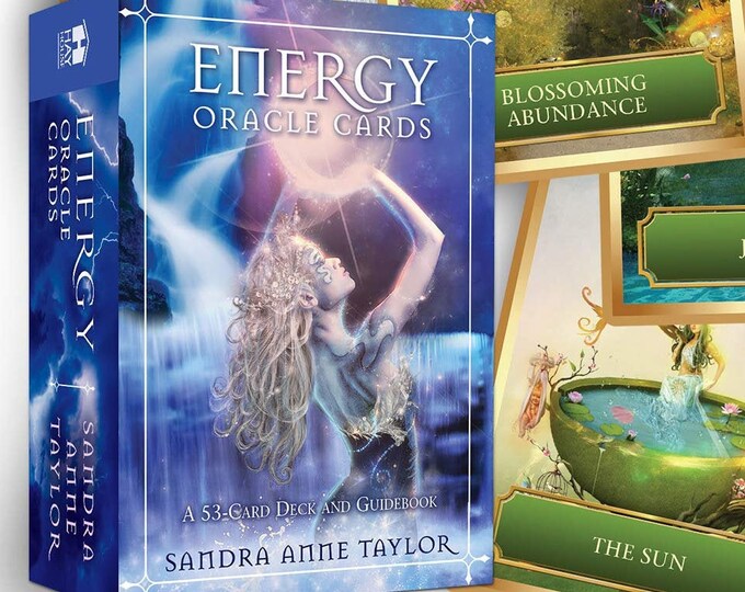 Energy Oracle Card Deck Brand New 53 Card Deck and Guidebook by Sandra ...