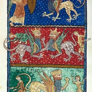 12x Art Prints of 11.25 x 16.5 inches - Medieval Art - Beatus of Arroyo, the illuminated manuscript