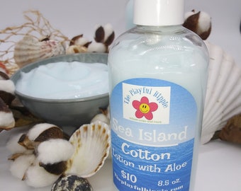 Sea Island Cotton Lotion with Aloe